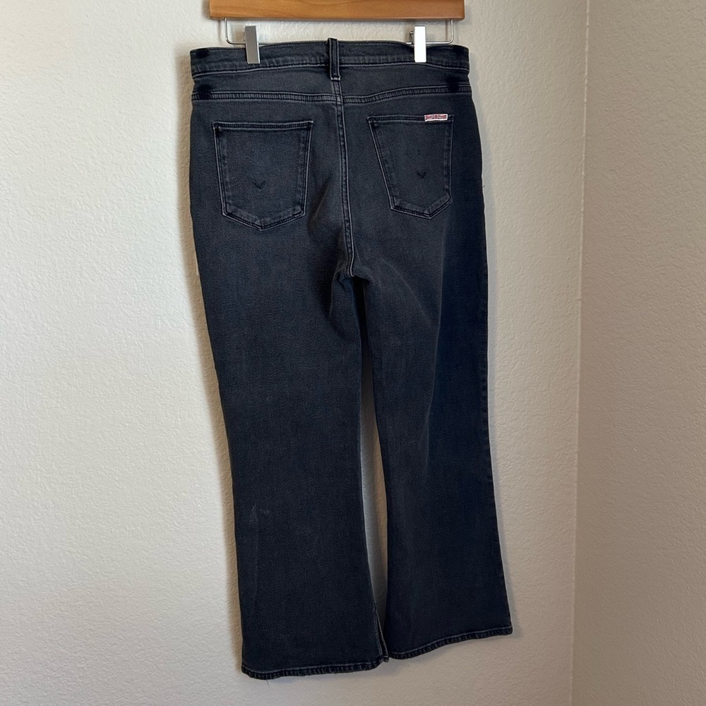 NWT, Hudson Womens Blair High-Rise Bootcut Crop Jeans W/ Slits Demitria Wash, 30 - Picture 8 of 13